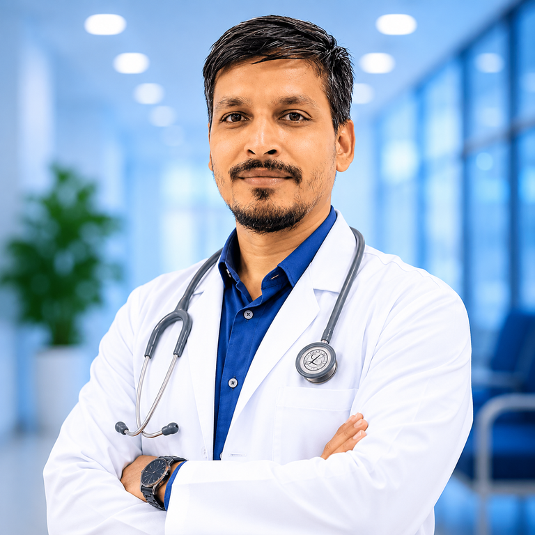 Portrait of Dr Jangam Dattu Raj, General Medicine specialist at Wellness Hospitals